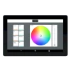 7" wall-mounted touch screen for remote control with built-in Ethernet and WiFi conections. Comes with pre-loaded Arcolis apps.