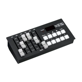 DMX512 Slider Controller, 30CH, 6 slide, 9-12V DC input