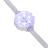 Pixel Dot String 12in on center, 25 Ndes, 36in lead & N tail White
