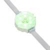 Pixel Dot String 12in on center, 25 Ndes, 36in lead & N tail White