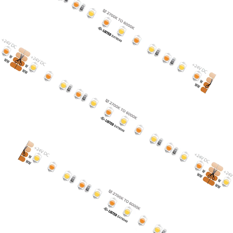 High Output Tunable White Tape Light