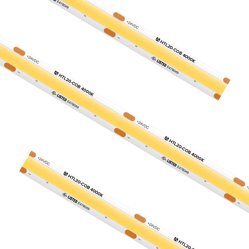 High Output COB Tape Light 4000K 16.4Ft