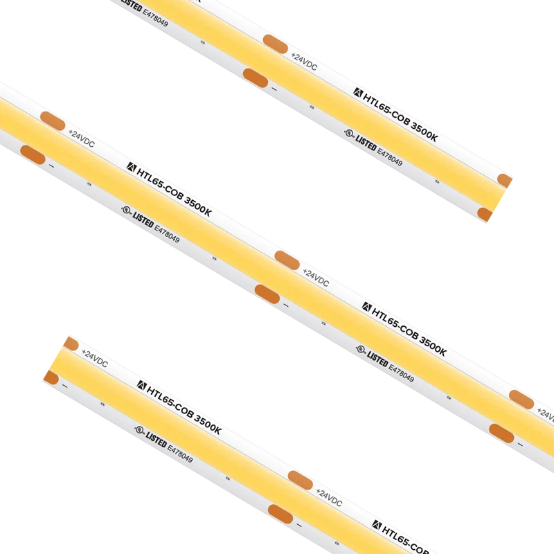 High Output COB Tape Light IP65 3500K 16.4Ft