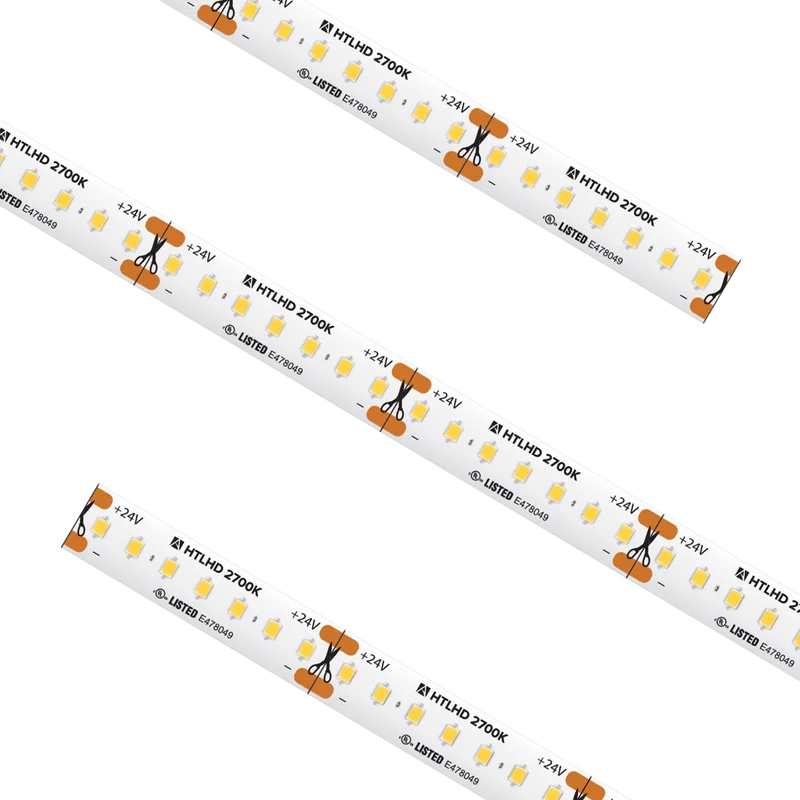 High Output High Density Tape Light IP54 2700K Custom Cut