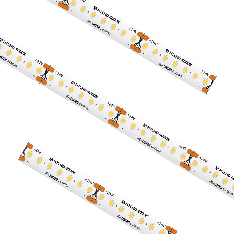 High Output High Density Tape Light IP54 4000K Custom Cut