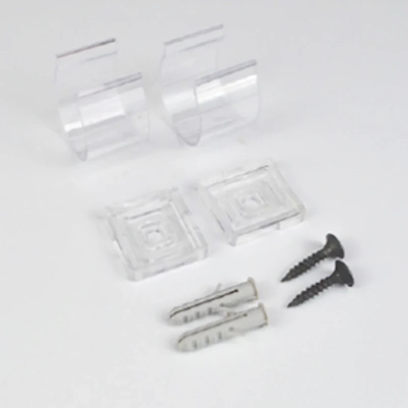 Neonflex Pro 360 Tranparent Fully Closed Clips (Bag of 4)