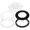 Omni Slim 30K Single Puck Light w/ Black and White Trims