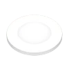 Omni Slim 30K Single Puck Light w/ Black and White Trims
