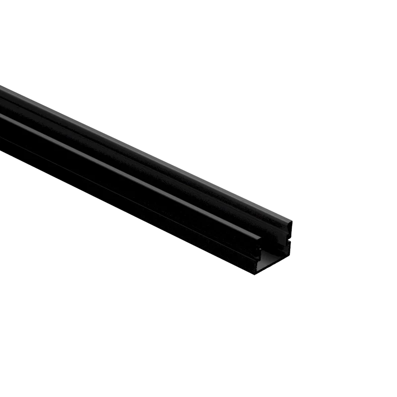 Premium Extrusion Universal Surface or Recessed Mount 1M Black Finish