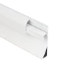 Premium Extrusion: Baseboard 2M, White Finish