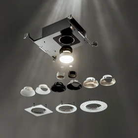 ChromaDMX 4inch RGBTW DMX Downlights