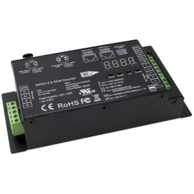 DMX Decoder: 5-Channel w/RJ45