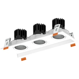 Recessed Multiple 3-Head