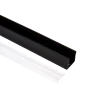 Sėnik Flex Aluminum Extrusion w/lens Single Color 4Ft