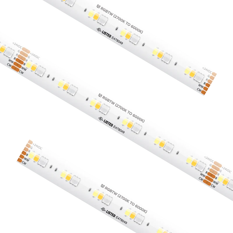 Specification Grade Tape Light IP54 RGBTW 13.1Ft