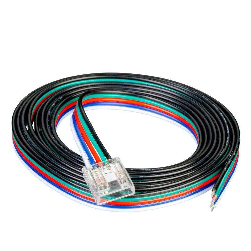 Tape Light Accessory 6ft HD Power Feed RGBW COB